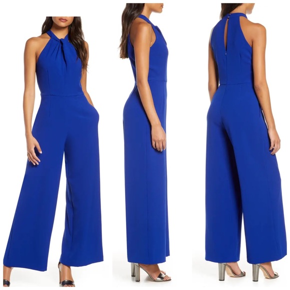 julia jordan Pants & Jumpsuits Julia Jordan Halter Neck Jumpsuit